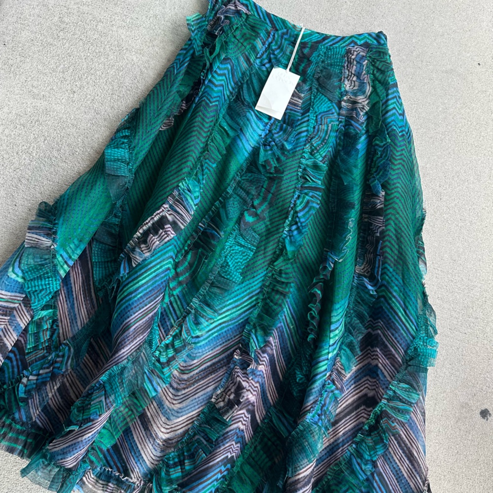 Ulla Johnson Dahlia Skirt size 4 NWT Vibrant skirt